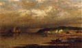 ニューファンドランド海岸のボート海景ウィリアム・ブラッドフォード